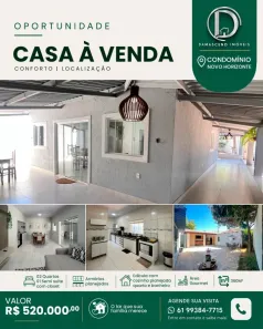 Casa de Condomínio com 3 Quartos à venda, 360m² no Região dos Lagos, Brasília
