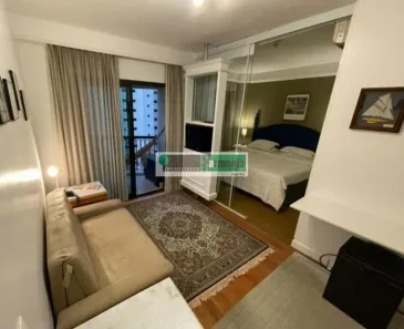 Flat com 1 Quarto para alugar, 31m² no Indianópolis, São Paulo