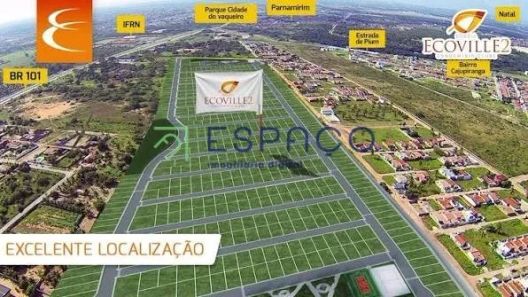 Lote/Terreno à venda, 200m² no Cajupiranga, Parnamirim