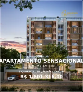Apartamento com 3 Quartos à venda, 100m² no Jardim Camburi, Vitória