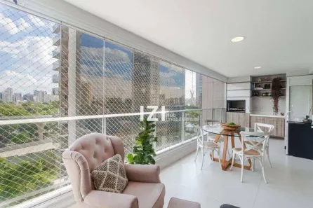 Apartamento com 3 Quartos à venda, 134m² no Cidade Monções, São Paulo