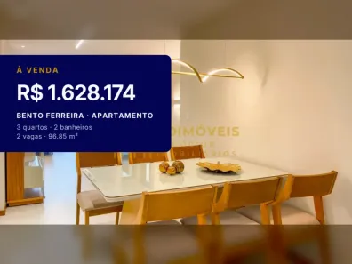 Apartamento com 3 Quartos à venda, 96m² no Bento Ferreira, Vitória