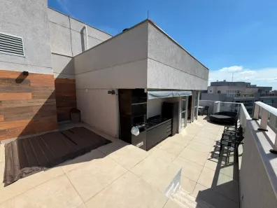 Cobertura com 2 Quartos para alugar, 180m² no Paquetá, Belo Horizonte