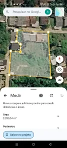 Lote/Terreno à venda, 2200m² no Jaguarana, Paulista