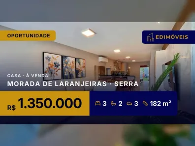 Casa com 3 Quartos à venda, 182m² no Morada de Laranjeiras, Serra
