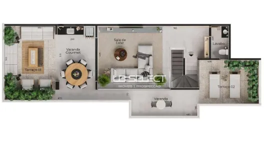 Cobertura com 3 Quartos à venda, 175m² no Patrimônio, Uberlândia
