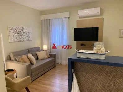 Flat com 1 Quarto para alugar, 38m² no Jardim Paulista, São Paulo