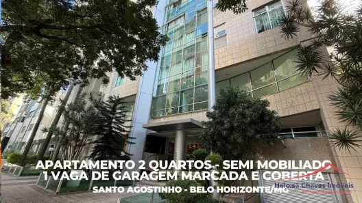 Apartamento com 2 Quartos para alugar, 60m² no Santo Agostinho, Belo Horizonte
