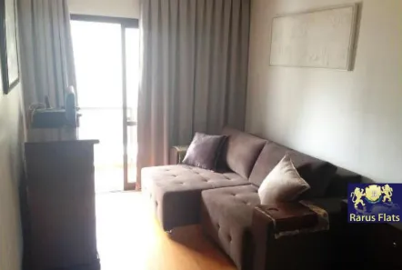Flat com 1 Quarto para alugar, 45m² no Itaim Bibi, São Paulo