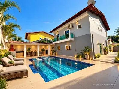 Casa de Condomínio com 4 Quartos à venda, 450m² no Aleixo, Manaus