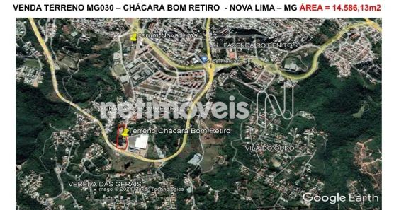 Lote/Terreno à venda, 3550m² no Chácara Bom Retiro, Nova Lima