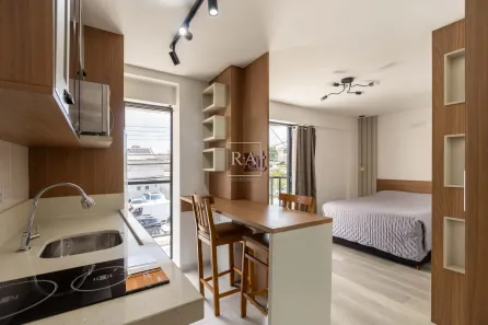 Apartamento para alugar, 29m² no Rebouças, Curitiba