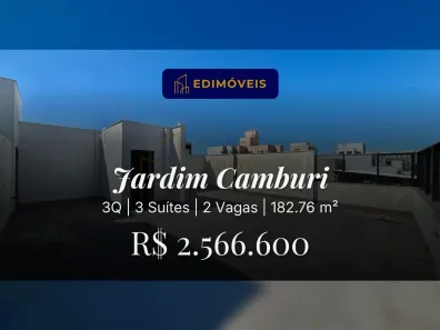 Apartamento com 3 Quartos à venda, 182m² no Jardim Camburi, Vitória