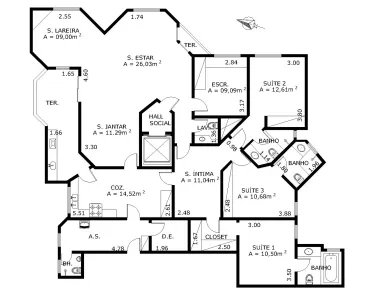 Apartamento com 4 Quartos à venda, 182m² no Jardim Vila Mariana, São Paulo