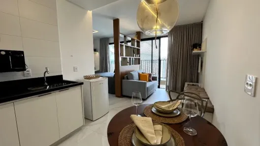 Flat com 1 Quarto à venda, 40m² no Setor Marista, Goiânia