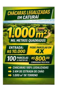 Fazenda/Sítio com 2 Quartos à venda, 1000m² no Área Rural de Caturaí, Caturaí