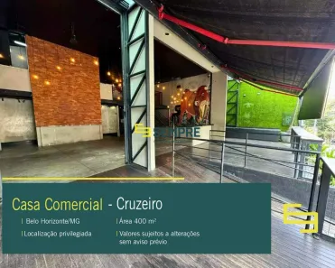 Imóvel Comercial para alugar, 400m² no Cruzeiro, Belo Horizonte