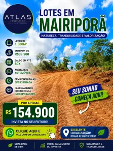 Lote/Terreno à venda, 1500m² no Terra Preta (Terra Preta), Mairiporã