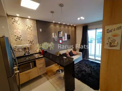 Apartamento com 1 Quarto para alugar, 40m² no Santo Amaro, São Paulo