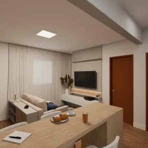Apartamento com 2 Quartos à venda, 54m² no Fazenda Aya, Suzano