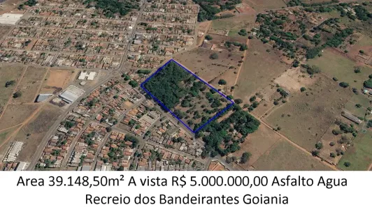 Lote/Terreno à venda, 39148m² no Sítios de Recreio dos Bandeirantes, Goiânia