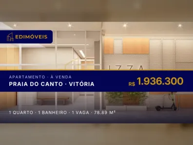Apartamento com 1 Quarto à venda, 78m² no Praia do Canto, Vitória
