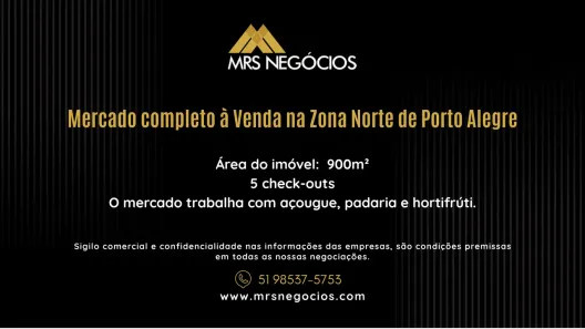 Ponto Comercial à venda, 900m² no Jardim Lindóia, Porto Alegre