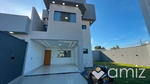 Sobrado com 3 Quartos à venda, 121m² no Vila Oliveira, Aparecida de Goiânia