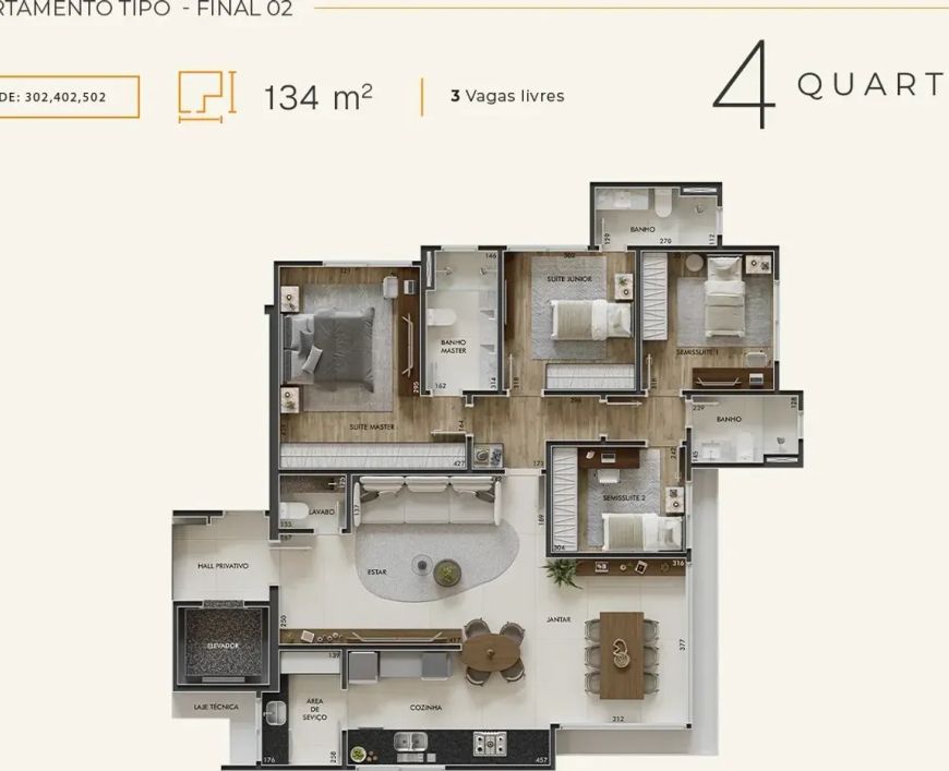 ESSENZA RESIDENZE no Liberdade, Belo Horizonte