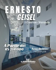 Apartamento com 2 Quartos à venda, 47m² no Ernesto Geisel, João Pessoa