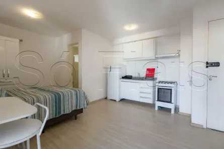 Flat com 1 Quarto para alugar, 28m² no Sé, São Paulo