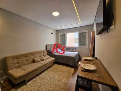 Apartamento com 1 Quarto à venda, 29m² no Gonzaga, Santos