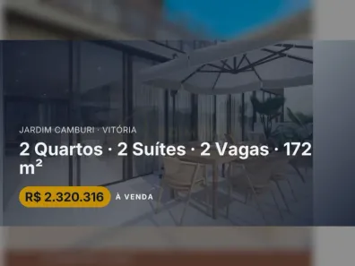 Apartamento com 2 Quartos à venda, 172m² no Jardim Camburi, Vitória