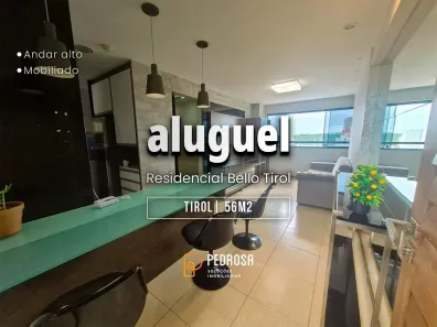 Apartamento com 2 Quartos para alugar, 56m² no Tirol, Natal
