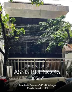 Prédio Comercial para alugar, 305m² no Botafogo, Rio de Janeiro