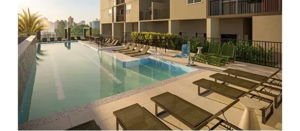 Flat com 1 Quarto à venda, 36m² no Setor Bueno, Goiânia