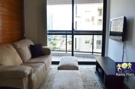 Flat com 1 Quarto para alugar, 41m² no Vila Nova Conceição, São Paulo
