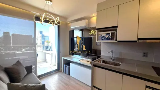 Flat com 1 Quarto para alugar, 35m² no Campo Belo, São Paulo