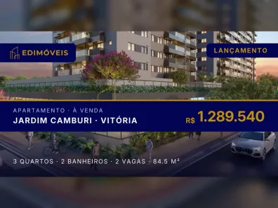 Apartamento com 3 Quartos à venda, 84m² no Jardim Camburi, Vitória