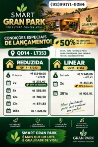 Lote/Terreno à venda, 200m² no Lago Azul, Manaus