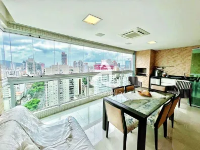 Apartamento com 3 Quartos para alugar, 178m² no Gonzaga, Santos