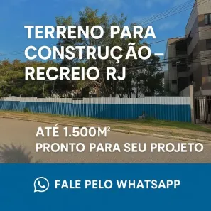 Lote/Terreno à venda, 1500m² no Recreio dos Bandeirantes, Rio de Janeiro