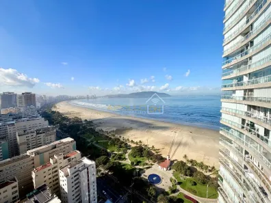 Apartamento com 1 Quarto para alugar, 73m² no Gonzaga, Santos