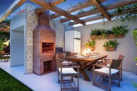 Casa de Condomínio com 2 Quartos para alugar, 57m² no Chácara Portão Vermelho, Vargem Grande Paulista