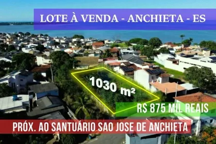 Lote/Terreno à venda, 1030m² no Anchieta, Anchieta