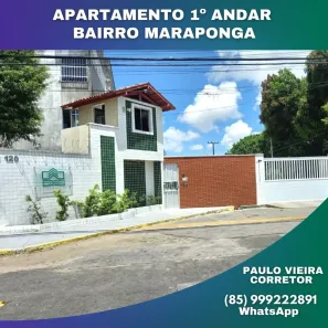 Apartamento com 3 Quartos à venda, 66m² no Maraponga, Fortaleza