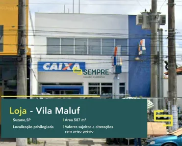Ponto Comercial à venda, 588m² no Vila Maluf, Suzano