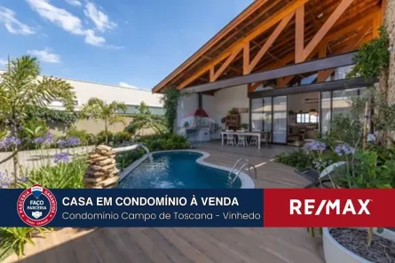 Casa de Condomínio com 3 Quartos à venda, 350m² no Monte Alegre, Vinhedo