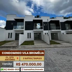 Apartamento com 2 Quartos à venda, 88m² no Colônia Santo Antônio, Manaus