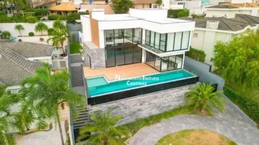 Casa de Condomínio com 5 Quartos à venda, 885m² no Loteamento Alphaville Campinas, Campinas
